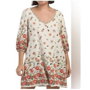 Max Studio Shift Dress Spring Mini Dress Size Medium